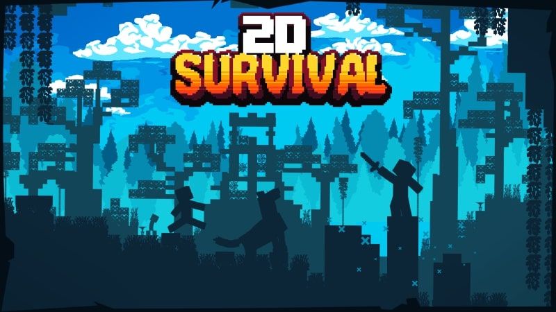 2D Survival on the Minecraft Marketplace by Diveblocks