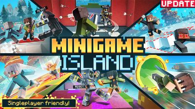 Minigame Island on the Minecraft Marketplace by Skilendarz