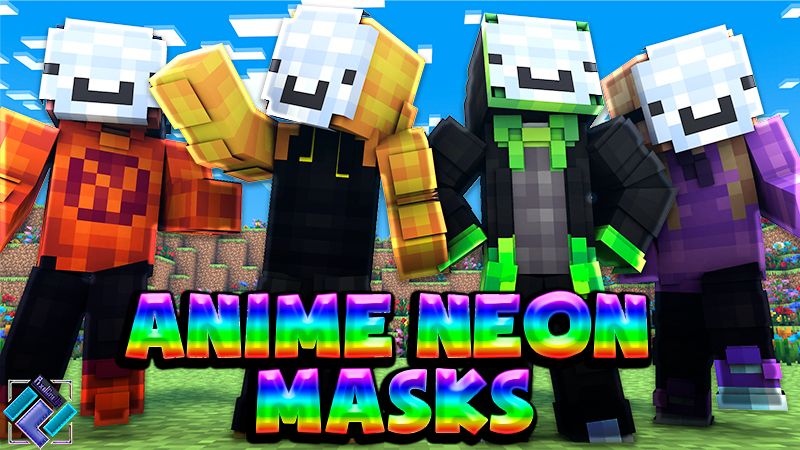 Anime Neon Masks