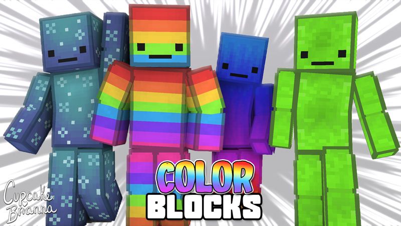 Color Blocks HD Skin Pack on the Minecraft Marketplace by CupcakeBrianna