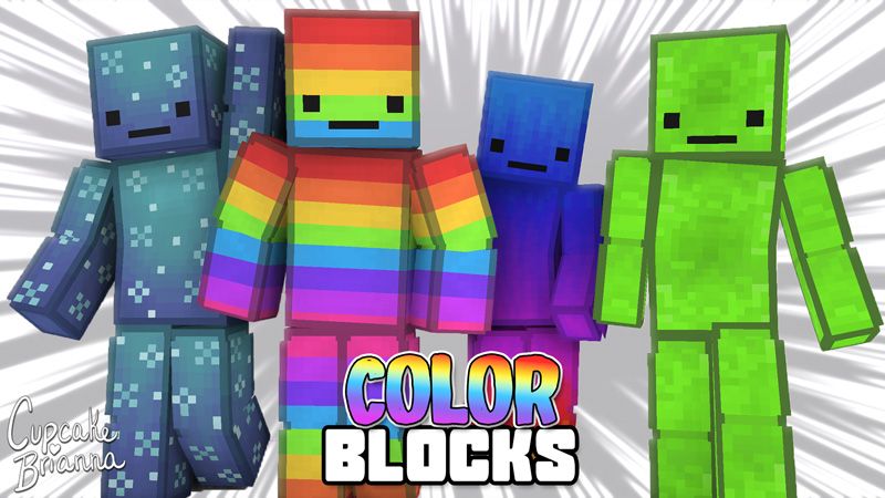 Color Blocks HD Skin Pack on the Minecraft Marketplace by CupcakeBrianna Color Blocks HD Skin Pack on the Minecraft Marketplace by CupcakeBrianna