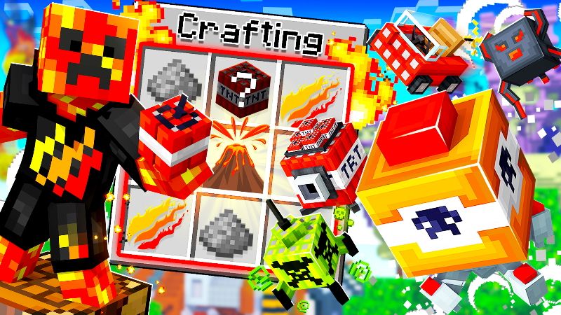 PrestonPlayz Craftable TNT on the Minecraft Marketplace by Meatball Inc PrestonPlayz Craftable TNT on the Minecraft Marketplace by Meatball Inc