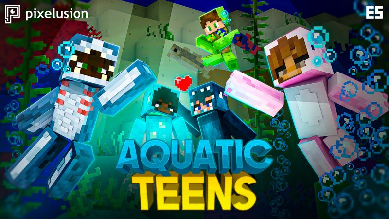 Aquatic Teens by Pixelusion (Minecraft Skin Pack) - Minecraft ...