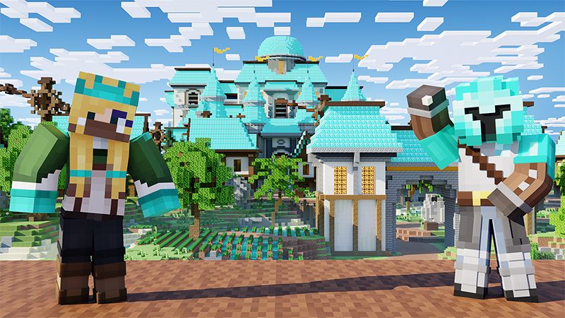 Diamond Village on the Minecraft Marketplace by Odyssey Builds Diamond Village on the Minecraft Marketplace by Odyssey Builds