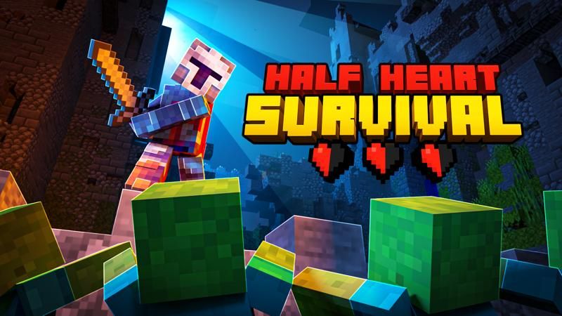 Half Heart Survival on the Minecraft Marketplace by Nitric Concepts Half Heart Survival on the Minecraft Marketplace by Nitric Concepts