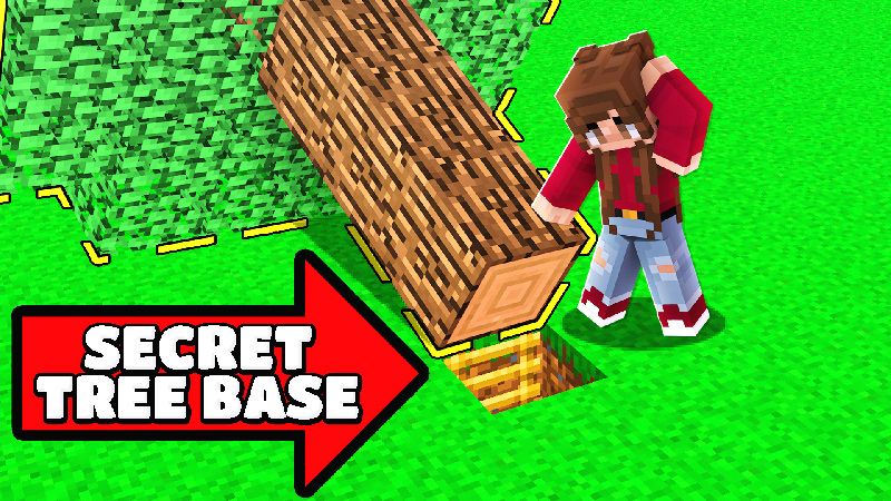SECRET TREE BASE on the Minecraft Marketplace by Pickaxe Studios