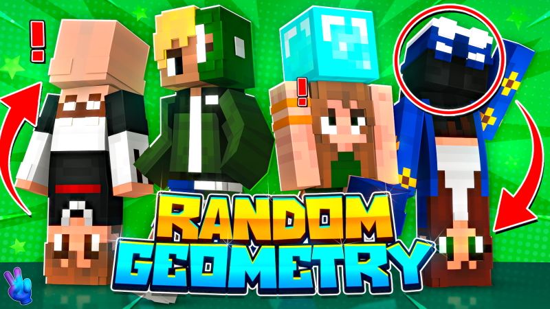 Random Geometry on the Minecraft Marketplace by Gamefam Random Geometry on the Minecraft Marketplace by Gamefam