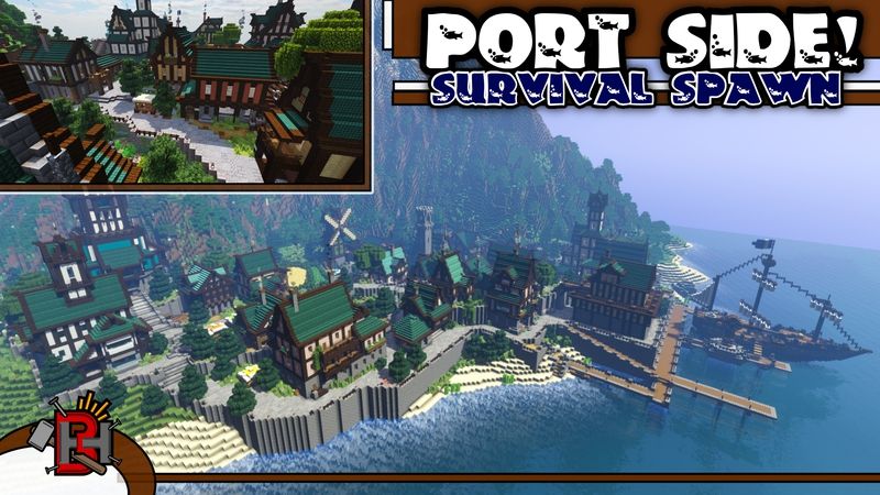 Port Side on the Minecraft Marketplace by Builders Horizon Port Side on the Minecraft Marketplace by Builders Horizon