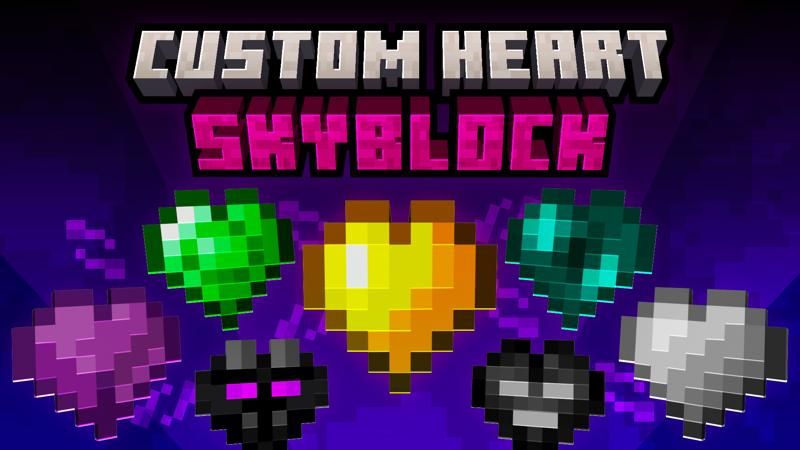 Custom Heart Skyblock on the Minecraft Marketplace by Nitric Concepts Custom Heart Skyblock on the Minecraft Marketplace by Nitric Concepts