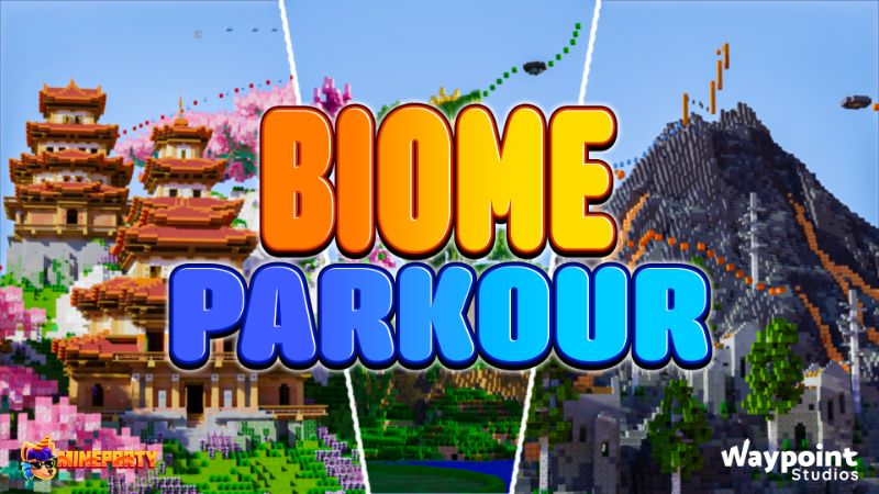 Biome Parkour on the Minecraft Marketplace by Waypoint Studios