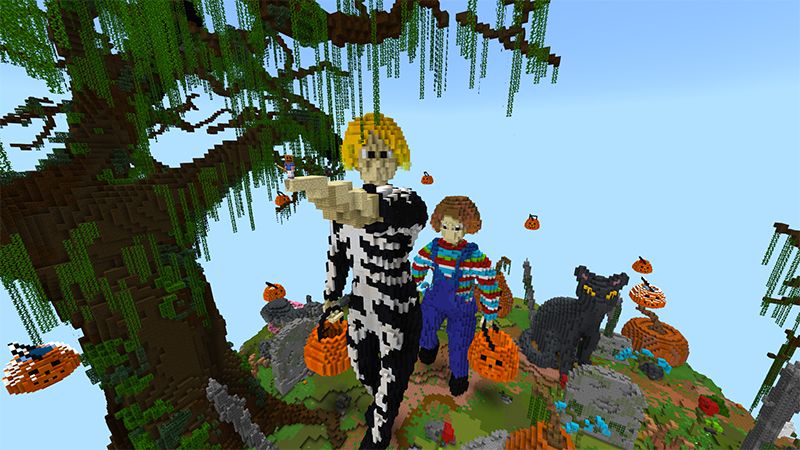 Halloween: Pumpkin Skyblock by Pickaxe Studios