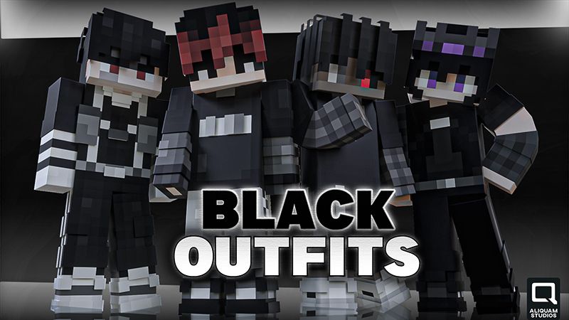 Black Outfits on the Minecraft Marketplace by Aliquam Studios
