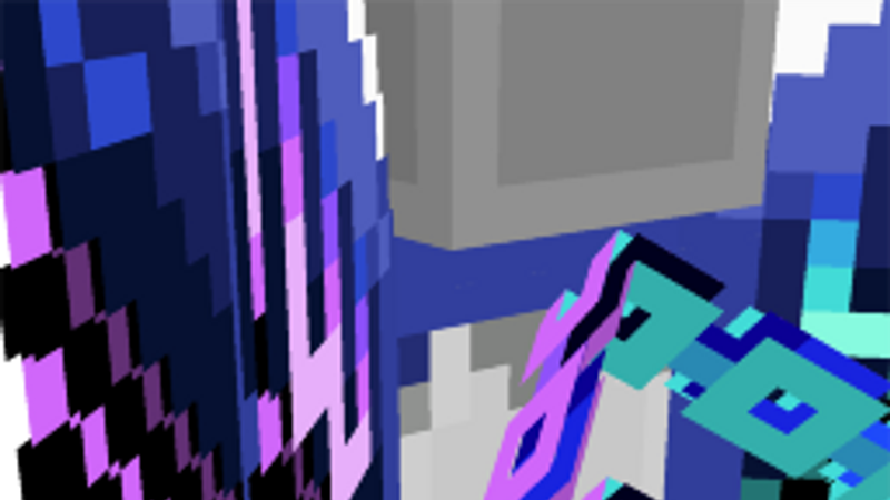 Neon Wizard Wings on the Minecraft Marketplace by Blocky