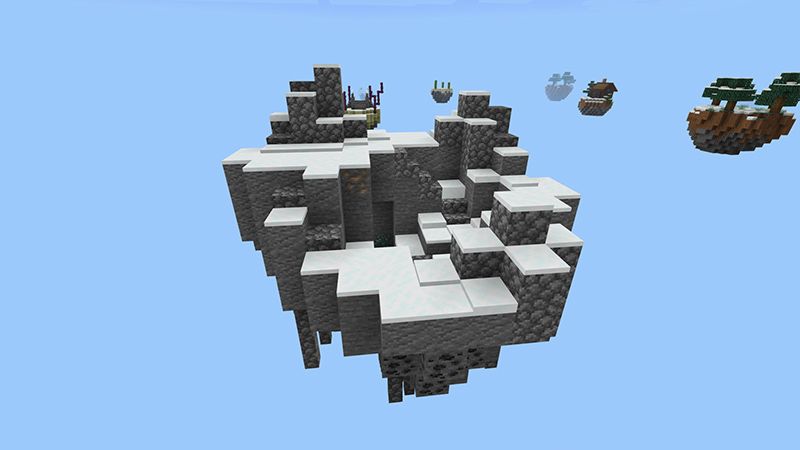 Snowy Skyblock by Monster Egg Studios