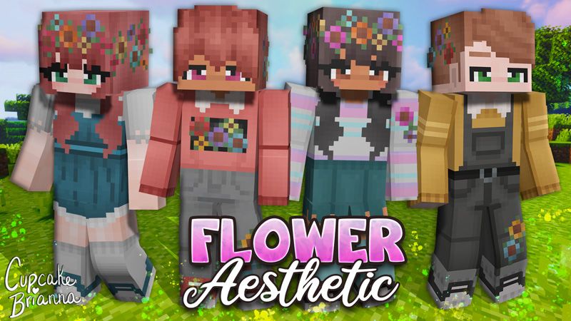 Flower Aesthetic HD Skin Pack
