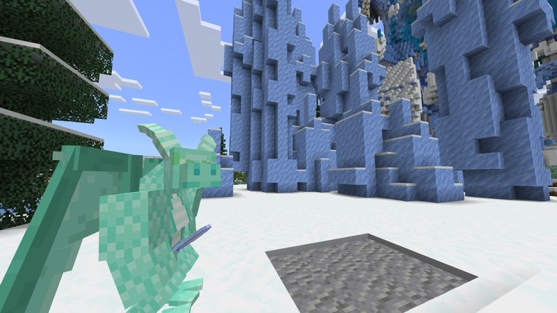 Becoming Ice Dragon by CubeCraft Games