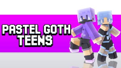 Pastel Goth Teens on the Minecraft Marketplace by Vertexcubed