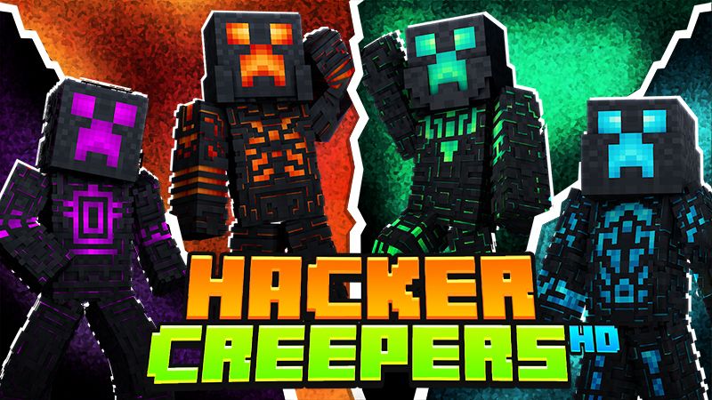 Hacker Creepers HD on the Minecraft Marketplace by The Lucky Petals