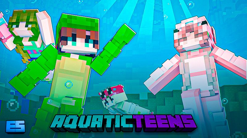 Aquatic Teens on the Minecraft Marketplace by Eco Studios Aquatic Teens on the Minecraft Marketplace by Eco Studios
