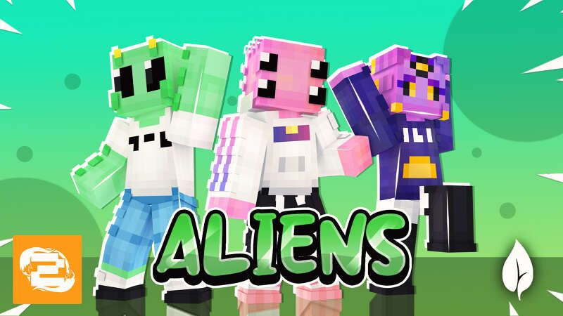 Aliens on the Minecraft Marketplace by 2-Tail Productions