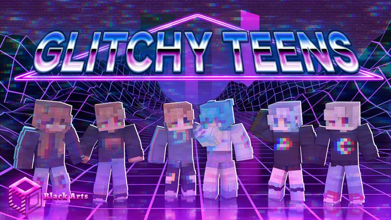 Glitchy Teens on the Minecraft Marketplace by Black Arts Studios Glitchy Teens on the Minecraft Marketplace by Black Arts Studios