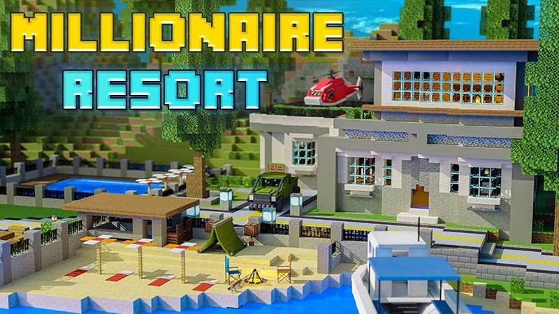 Millionaire Resort on the Minecraft Marketplace by DogHouse Millionaire Resort on the Minecraft Marketplace by DogHouse