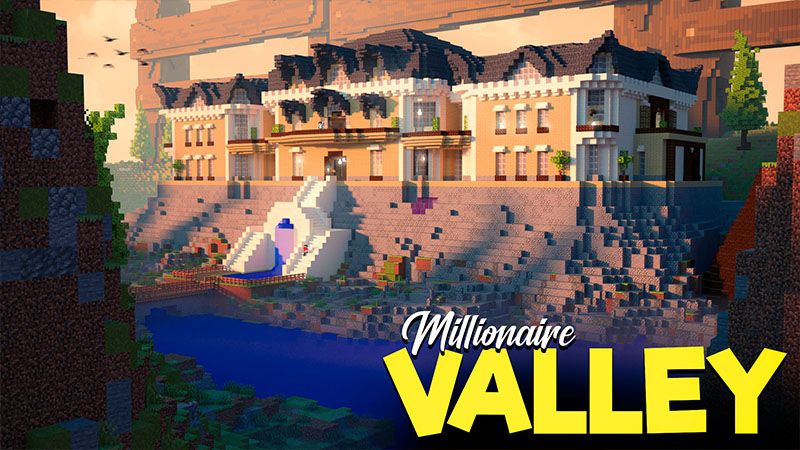 Millionaire Valley on the Minecraft Marketplace by 4KS Studios Millionaire Valley on the Minecraft Marketplace by 4KS Studios