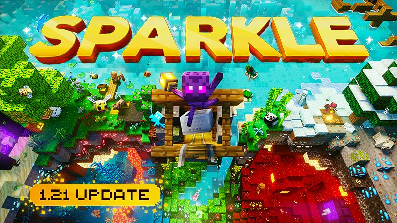 Sparkle Textures on the Minecraft Marketplace by Panascais