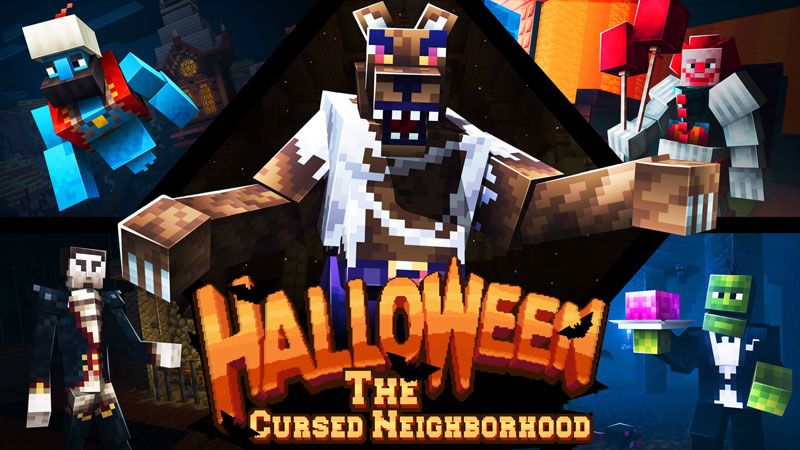 The Cursed Neighborhood on the Minecraft Marketplace by Square Dreams