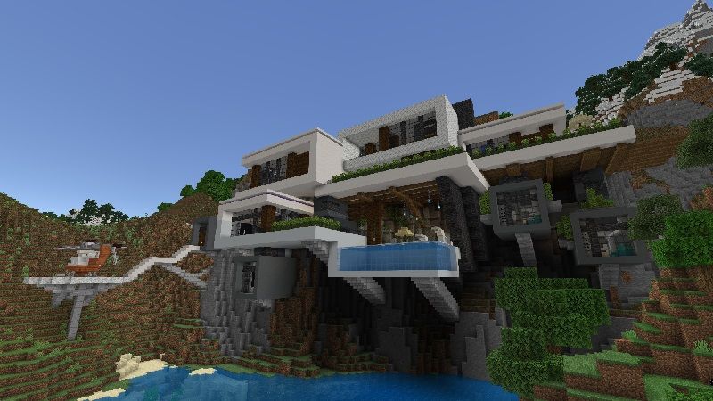 Millionaire Cliff Villa by In Mine