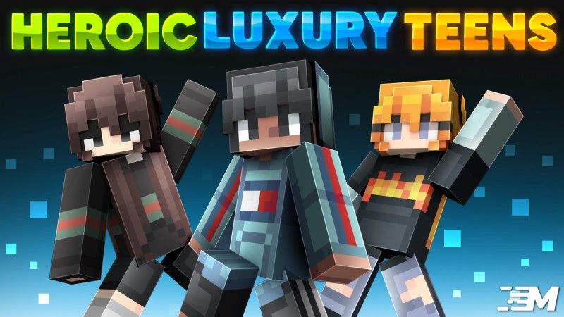 Heroic Luxury Teens on the Minecraft Marketplace by Fall Studios Heroic Luxury Teens on the Minecraft Marketplace by Fall Studios