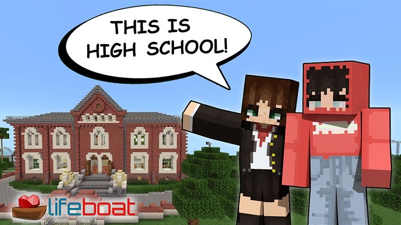 This Is High School HD on the Minecraft Marketplace by Lifeboat