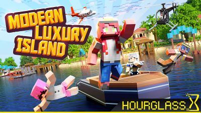 Modern Luxury Island on the Minecraft Marketplace by Hourglass Studios