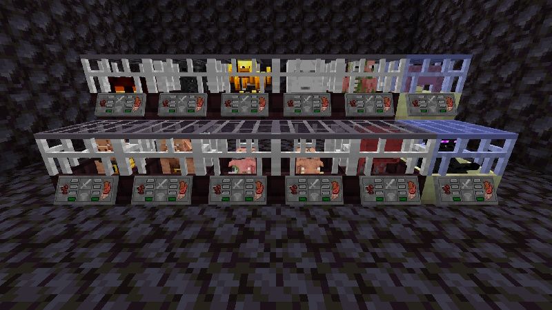 Mob Farm in a Block Add-On by EduElfie