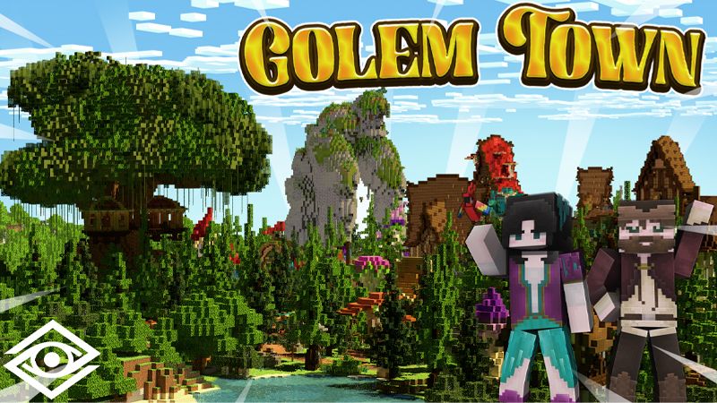 Golem Town on the Minecraft Marketplace by Cynosia