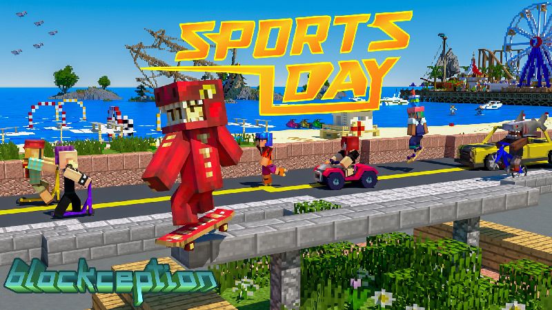 Sports Day Summer City on the Minecraft Marketplace by Blockception