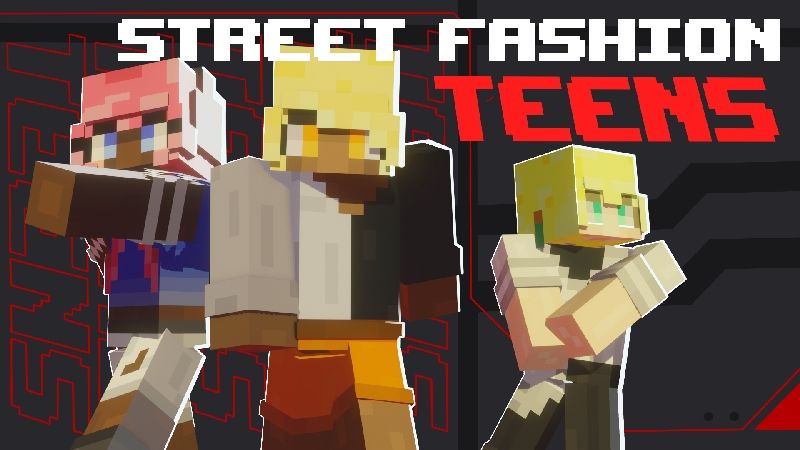 Street Fashion Teens on the Minecraft Marketplace by TNTgames Street Fashion Teens on the Minecraft Marketplace by TNTgames