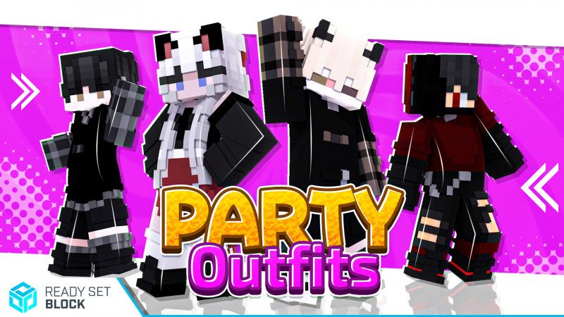 Party Outfits on the Minecraft Marketplace by Ready, Set, Block! Party Outfits on the Minecraft Marketplace by Ready, Set, Block!