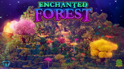 Secret Enchanted Forest on the Minecraft Marketplace by The Lucky Petals