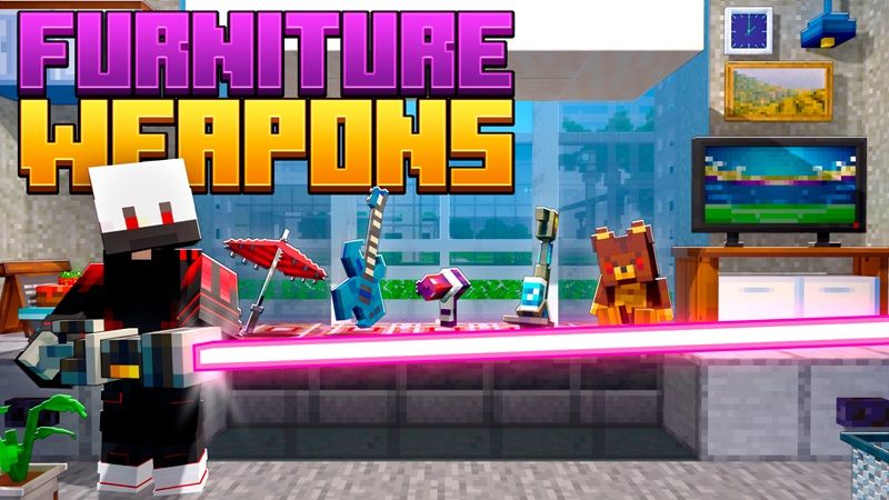 Furniture Weapons on the Minecraft Marketplace by Withercore