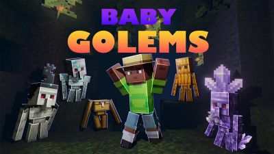 Baby Golems on the Minecraft Marketplace by ASCENT