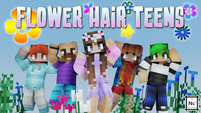 Flower Hair Teens