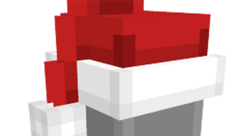 Santa Hat on the Minecraft Marketplace by Pixelationz Studios