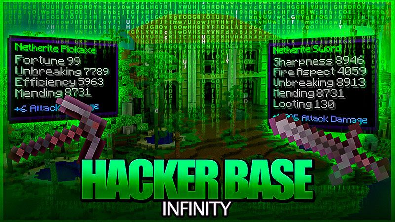 Hacker Base Infinity on the Minecraft Marketplace by Eco Studios