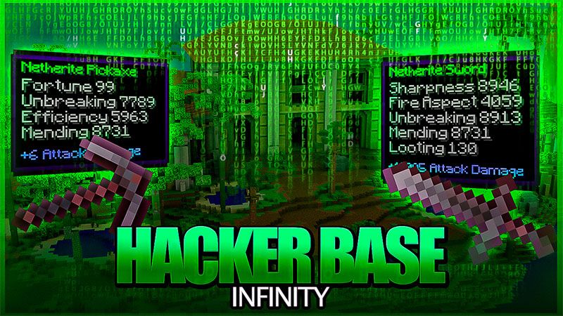 Hacker Base Infinity on the Minecraft Marketplace by Eco Studios Hacker Base Infinity on the Minecraft Marketplace by Eco Studios