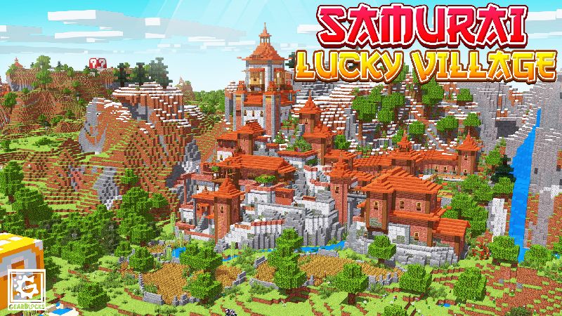 Samurai Lucky Village on the Minecraft Marketplace by Gearblocks Samurai Lucky Village on the Minecraft Marketplace by Gearblocks