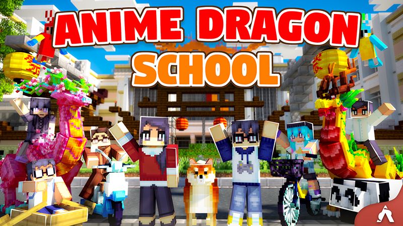 Anime Dragon School on the Minecraft Marketplace by Atheris Games Anime Dragon School on the Minecraft Marketplace by Atheris Games