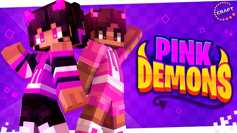 Pink Demons on the Minecraft Marketplace by The Craft Stars Pink Demons on the Minecraft Marketplace by The Craft Stars
