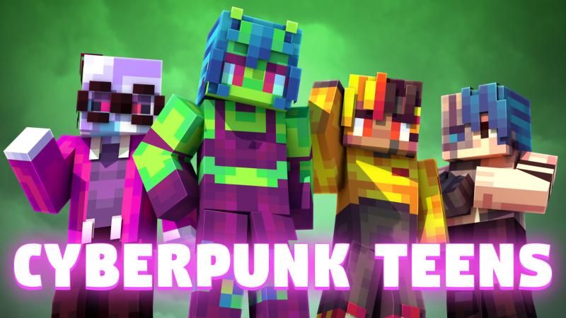 Cyberpunk Teens on the Minecraft Marketplace by Podcrash