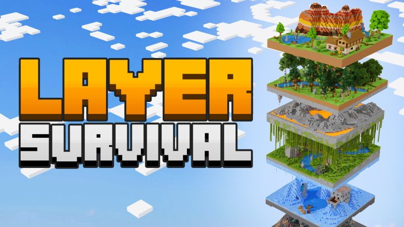 Layer Survival on the Minecraft Marketplace by Diamond Studios
